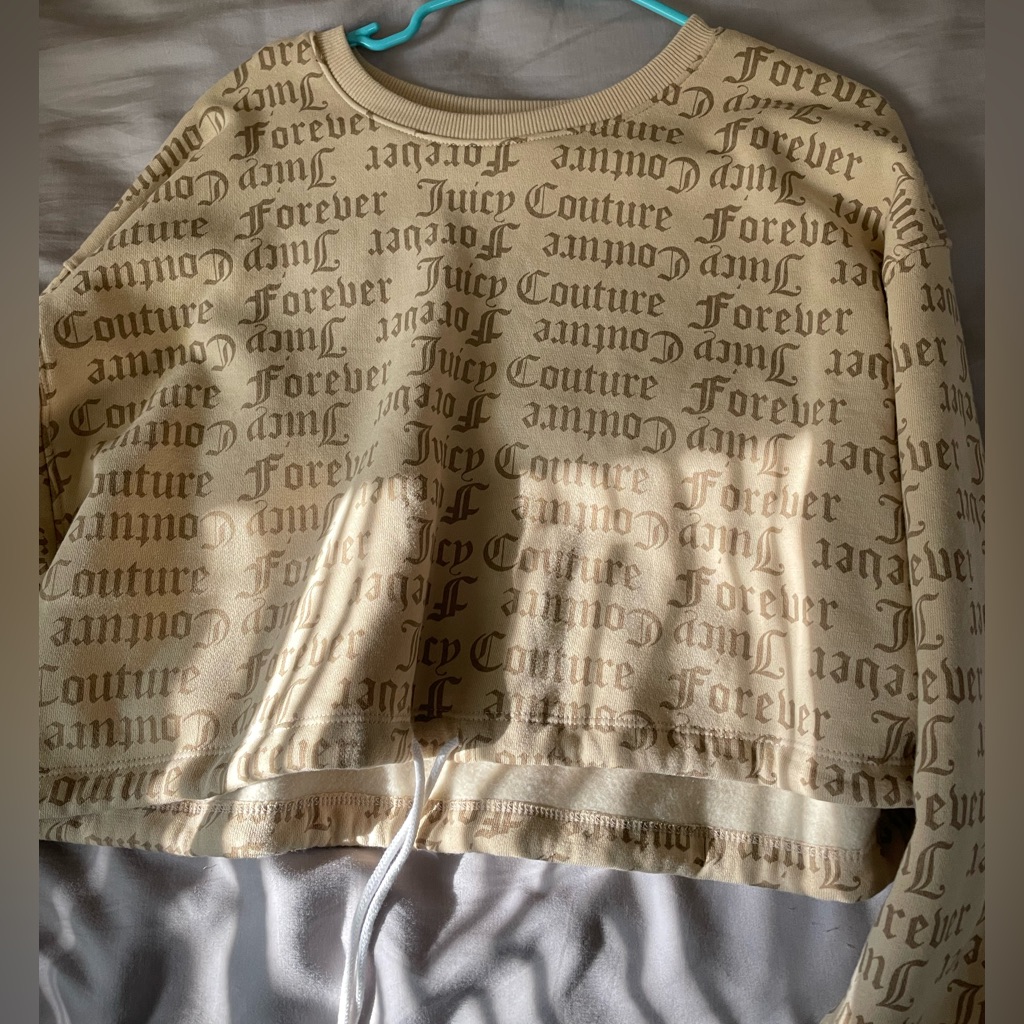 Juicy Couture Beige Juicy Long Sleeve